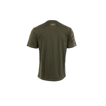 Vista trasera camiseta HART Ground Wildboar manga corta verde Carril Outdoor
