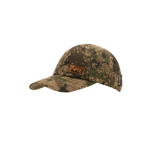 Gorra HART Isard-C camo vista frontal en ángulo Carril Outdoor