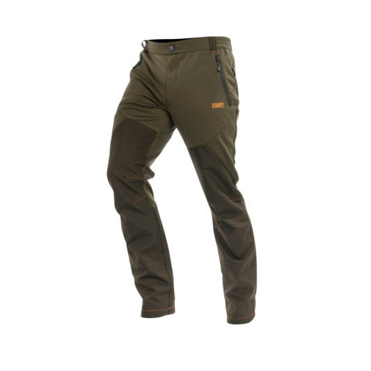 Pantalón HART Stilk-ST en vista lateral con diseño articulado Carril Outdoor