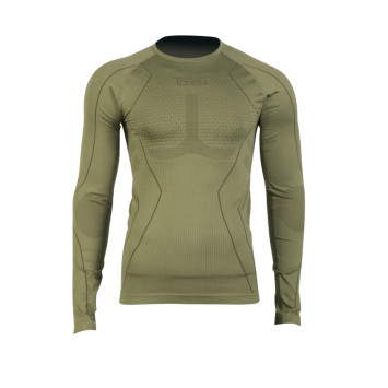 Vista frontal camiseta térmica interior HART Skinmap XHP de manga larga Carril Outdoor