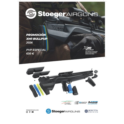CARABINA BERETTA PCP STOEGER XM1 BULLPUP - Armería Carril online