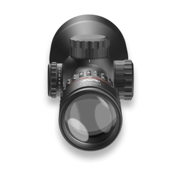 Vista frontal del visor Burris Fullfield 3-12x56 con objetivo de 56 mm.