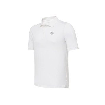 Polo Beretta 500 Aniversario White con cuello de botones en Carril Outdoor