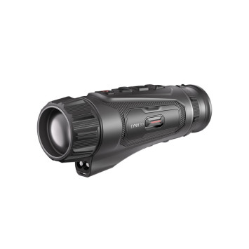 Monocular térmico HIKMICRO LYNX Pro LQ35L 3.0 con vista lateral del objetivo