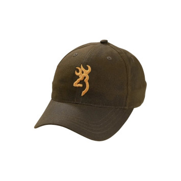 Gorra Browning Durawax 100% algodón para caza y tiro en Carril Outdoor