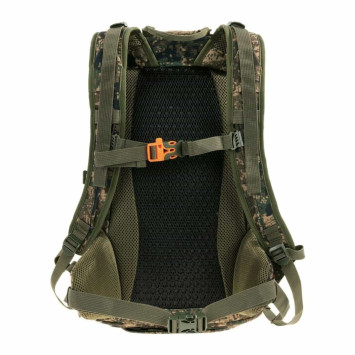 Respaldo ventilado y tirantes regulables de la mochila HART SPEAN 25 camuflaje