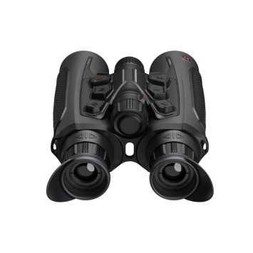 Binoculares HIKMICRO HABROK 4K HH35L 2.0 vista de los oculares y controles