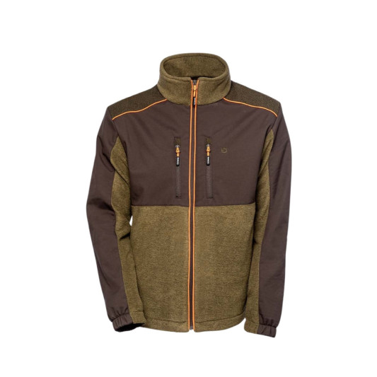 Chaqueta Polar Gamo Caspian verde para caza y outdoor en Carril Outdoor
