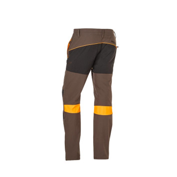 Vista trasera del Pantalón Gamo Bering con paneles reforzados