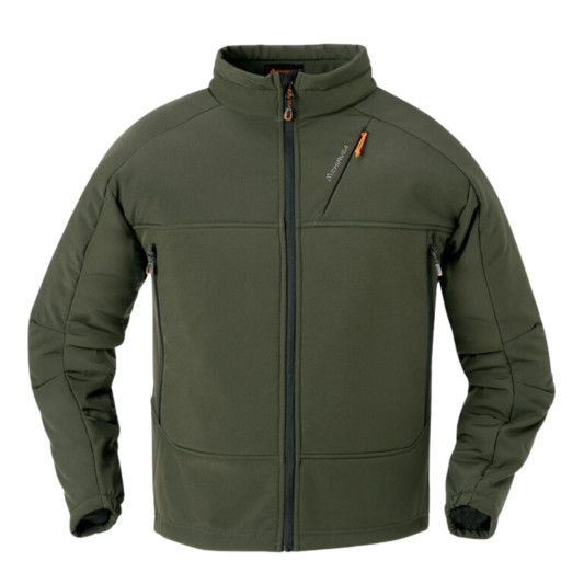 Forro polar Chiruca Erato 01 verde con cierre frontal completo en Carril Outdoor