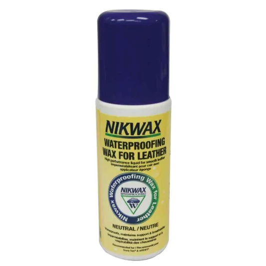 Cera impermeabilizante Nikwax para calzado de cuero liso