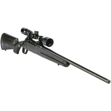 rifle de cerrojo savage axis + visor avistar 3-12x56 + bases warne