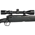 rifle de cerrojo savage axis + visor avistar 3-12x56 + bases warne