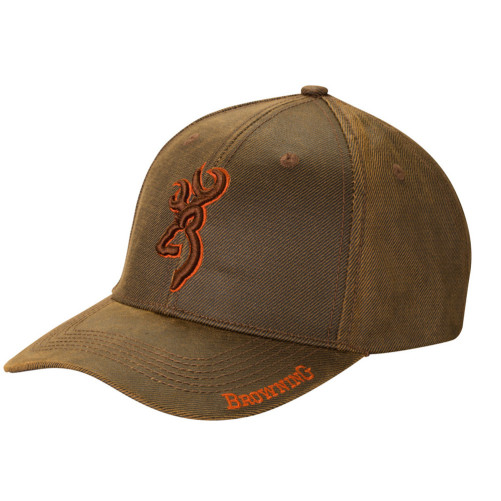 gorra browning rhino marrón rojo