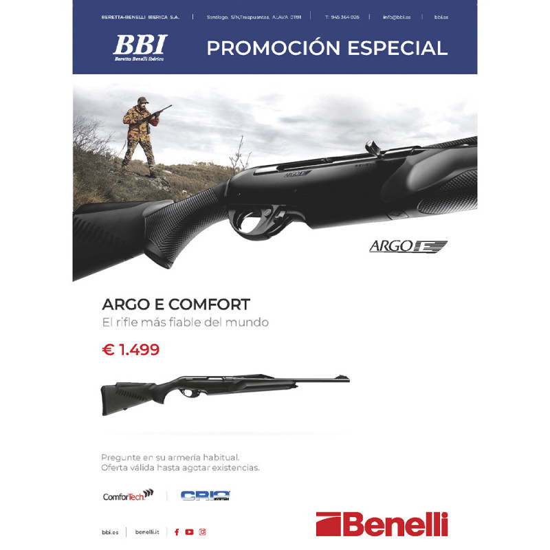 rifle benelli argo e comfort