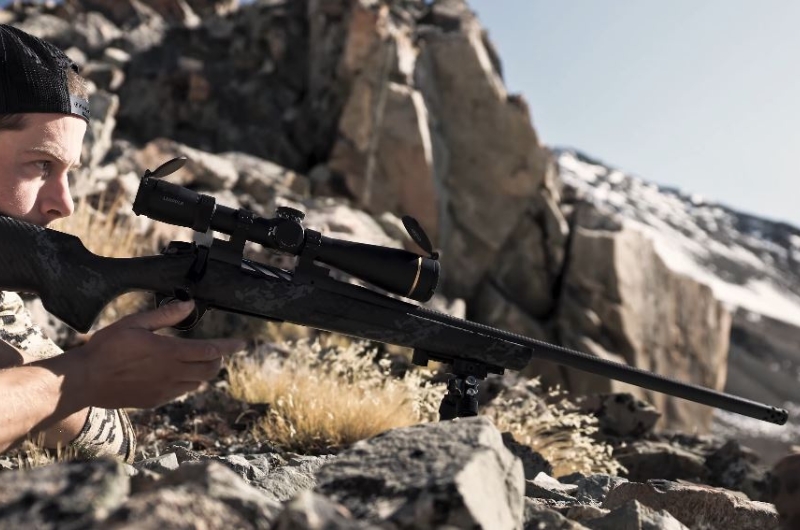 alt="Rifle Bergara B14² Cima CF con cañón de carbono CURE"

