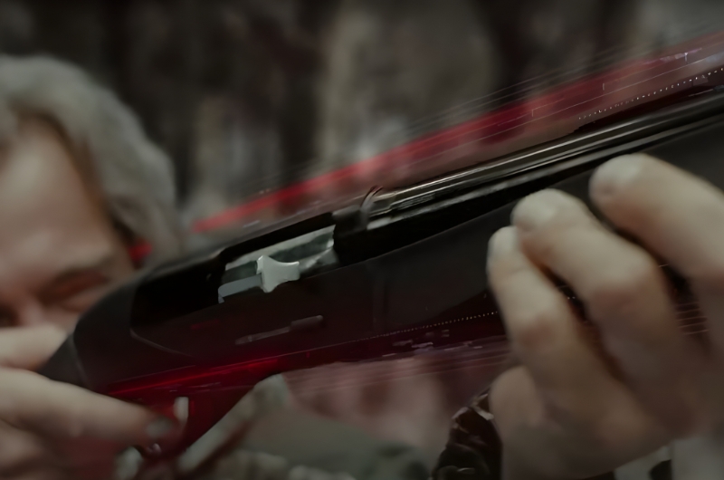 Cazador usando escopeta Benelli con sistema Advanced Impact – Carril Outdoor