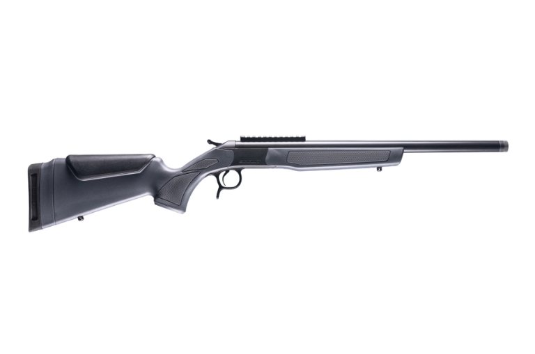CVA Scout TD rifle monotiro con rail Picatinny integrado y cañón roscado