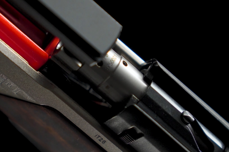 Detalle de la numeración de la Beretta BRX1 500 Years Limited Edition