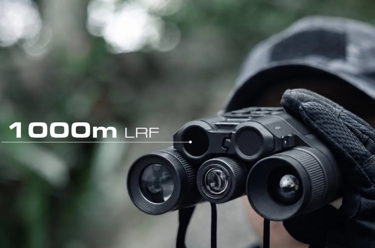 Prismáticos PARD Osprey 4K con telémetro láser de hasta 1.000 metros